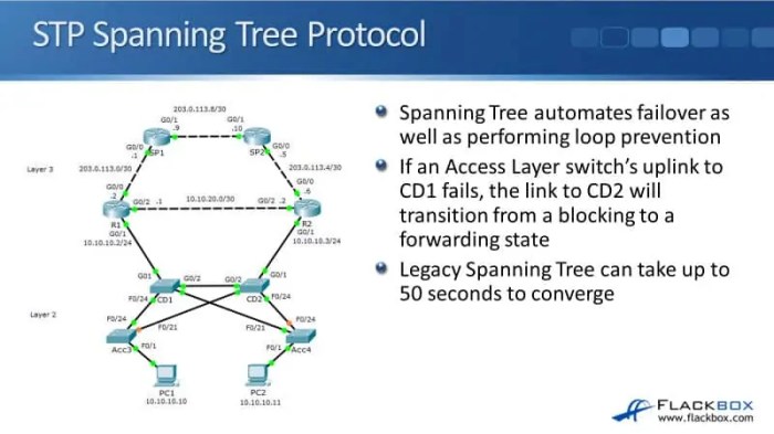 Vlans in spanning tree forwarding state and not pruned